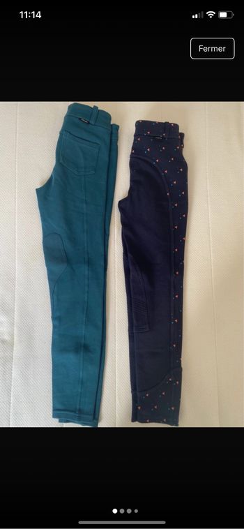 Lot pantalons d’équitation