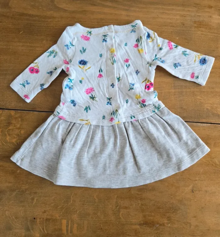 Robe Petit Bateau fille 3 mois - photo numéro 2