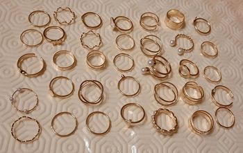 Lot de bagues