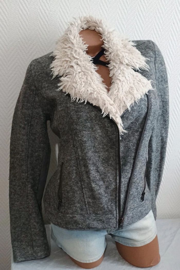Manteau veste femme taille S Zara - photo numéro 3
