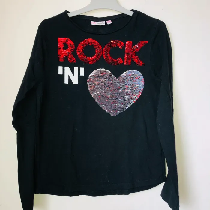 T-shirt à sequins - photo numéro 2