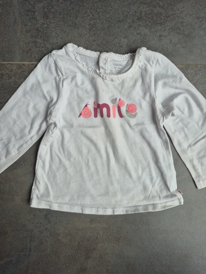 Lot de hauts manches longues 18 mois fille - photo numéro 11