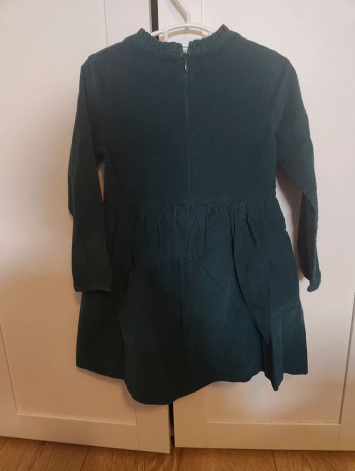 Robe velours vert Jacadi - photo numéro 4