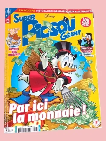 Super Picsou Géant n°238 Magazine BD Disney Occasion Bon État Défauts