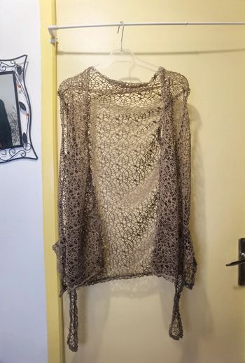 Gilet sans manche en maille