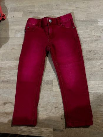 Jean rouge H&M