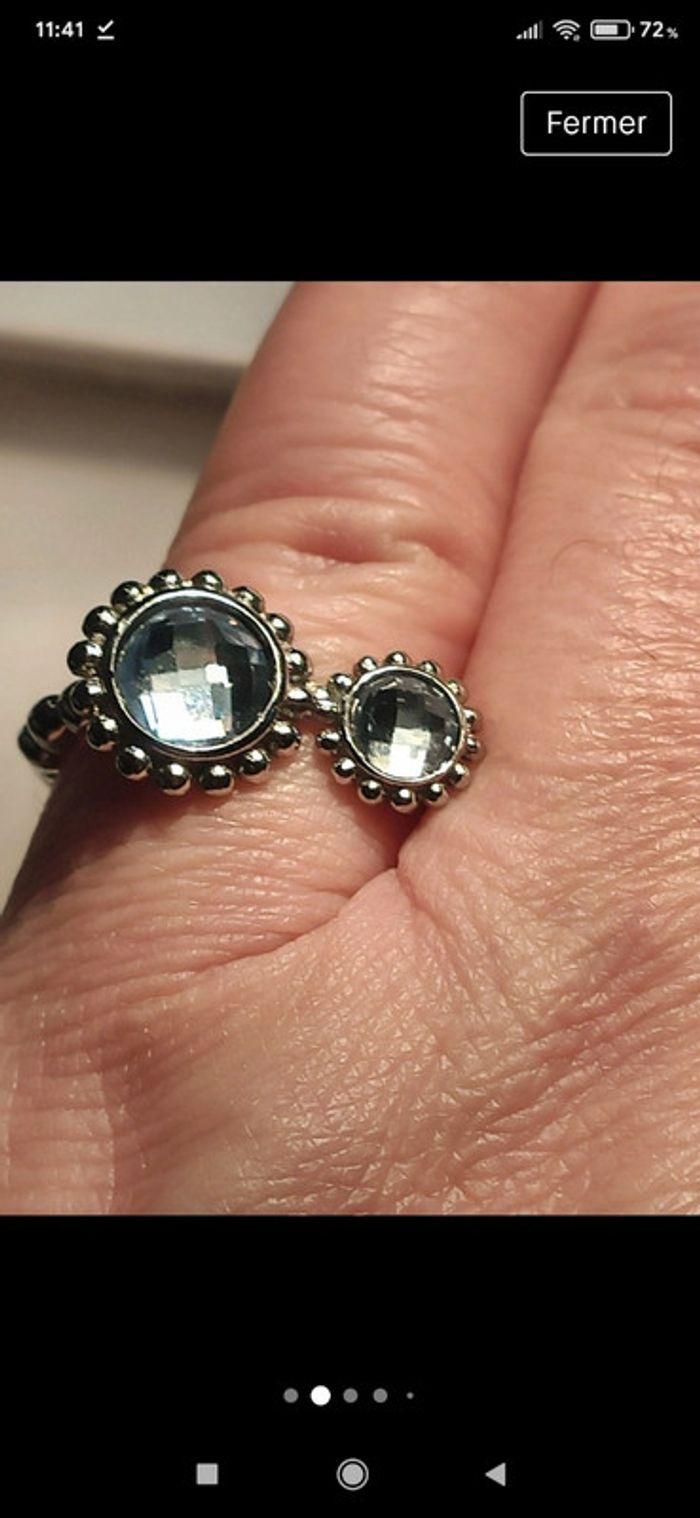 Bague cristaux - photo numéro 2