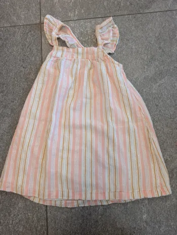 Robe sans manches chic bébé fille 2/3 ans comme NEUVE