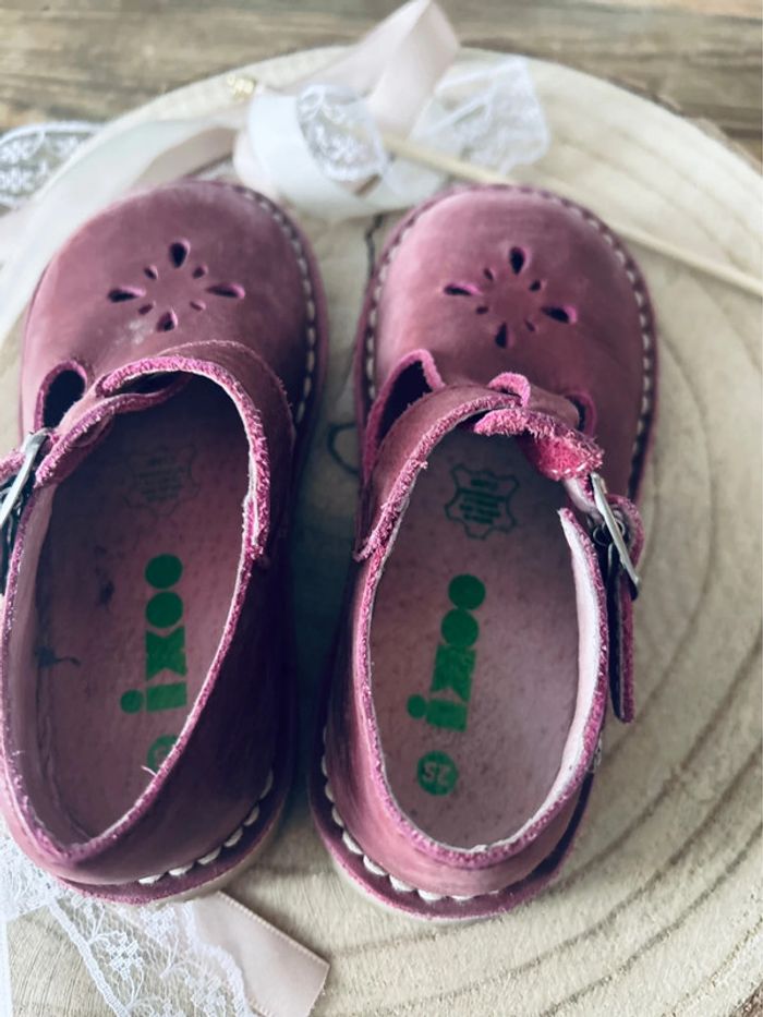 Sublime chaussure Salomé fille en cuir pointure 25 - photo numéro 5