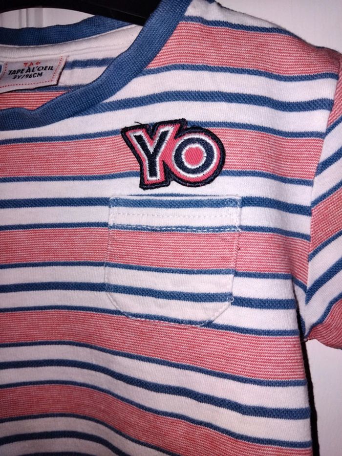 Tee-shirt enfant tape à l'œil 3 ans - photo numéro 2