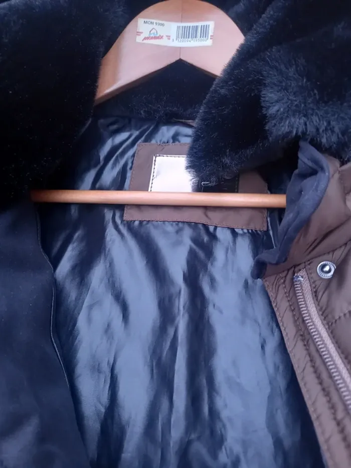 Manteau 🧥 marron 🌰Concept t.44 - photo numéro 2