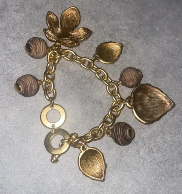 Bracelet vintage plaqué or - photo numéro 3