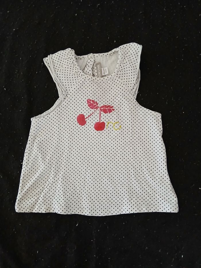 Ensemble été short/haut 18 mois fille - photo numéro 4