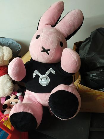 Grande peluche lapin