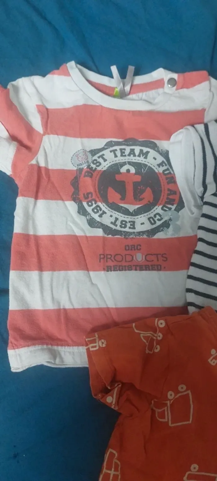 Lot de 3 tee shirts 86 cm - photo numéro 4