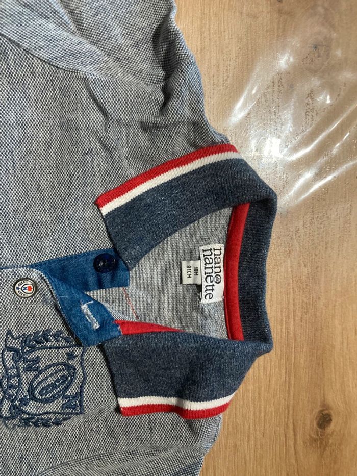 Polo manches longues taille 18 mois - photo numéro 2