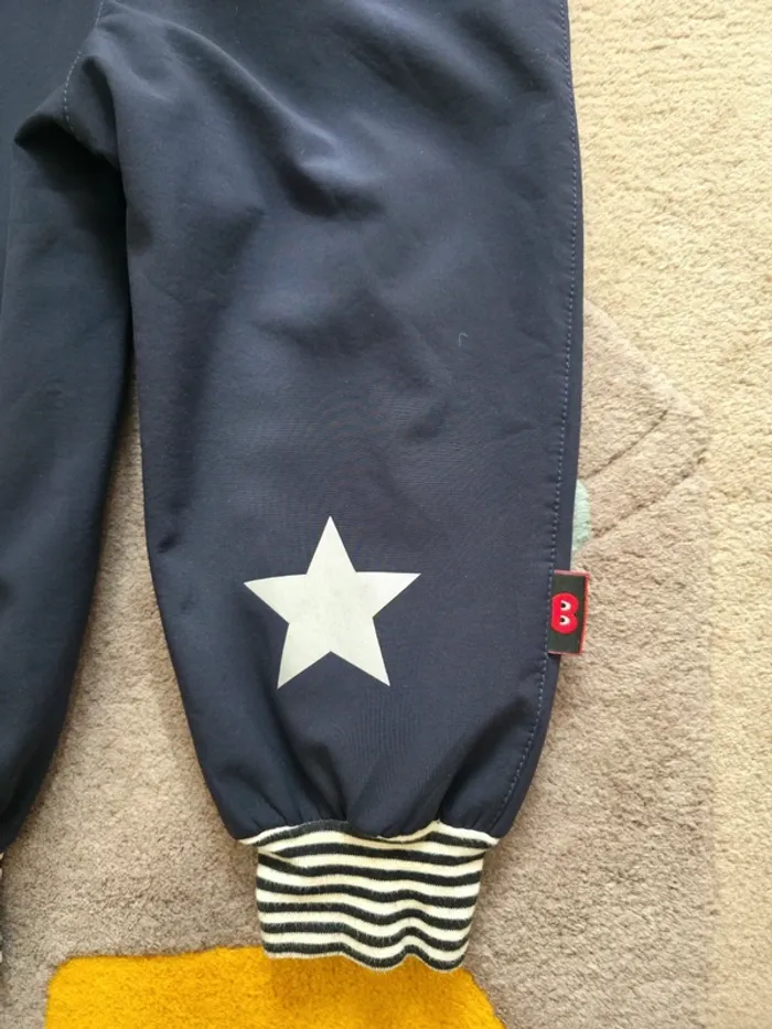 Combinaison softshell IELM 98cm bleu marine marinière - photo numéro 5