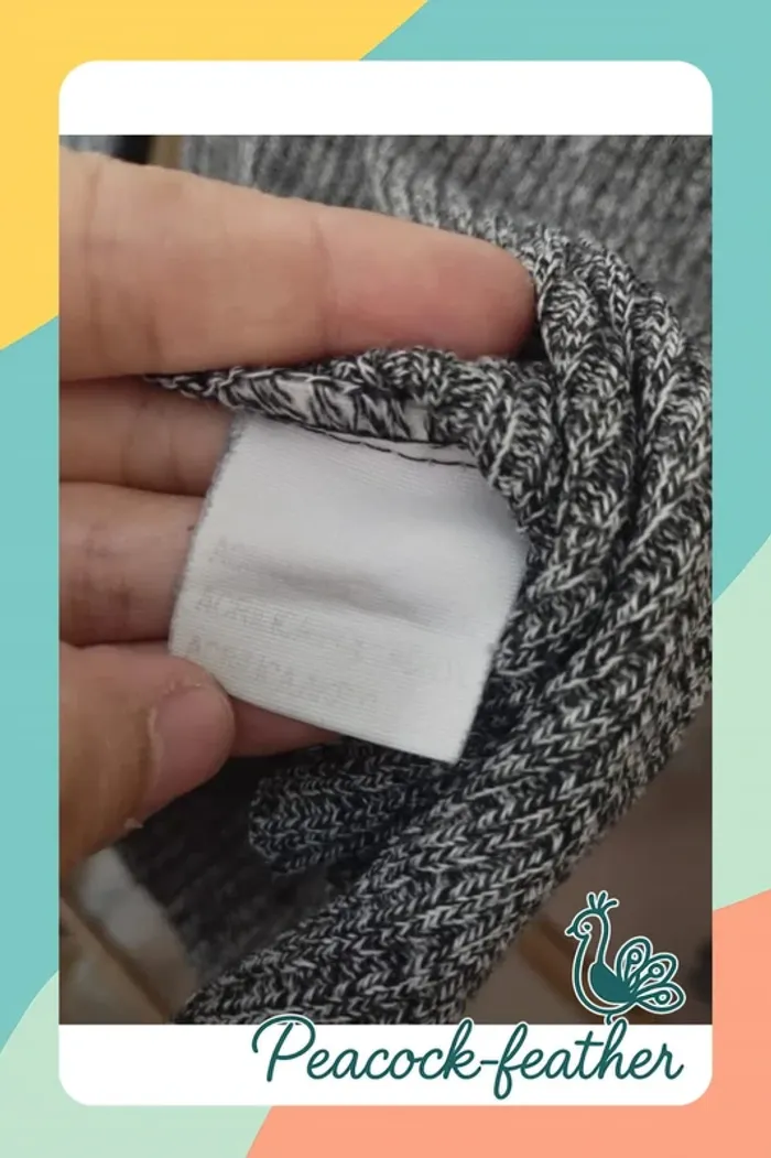 Pull fin côtelé gris pure&simple 40 - photo numéro 5