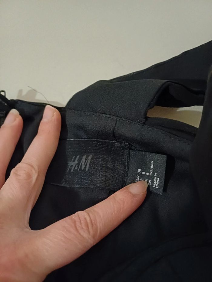 Robe noire cœur sexy H&M taille S 36 - photo numéro 12