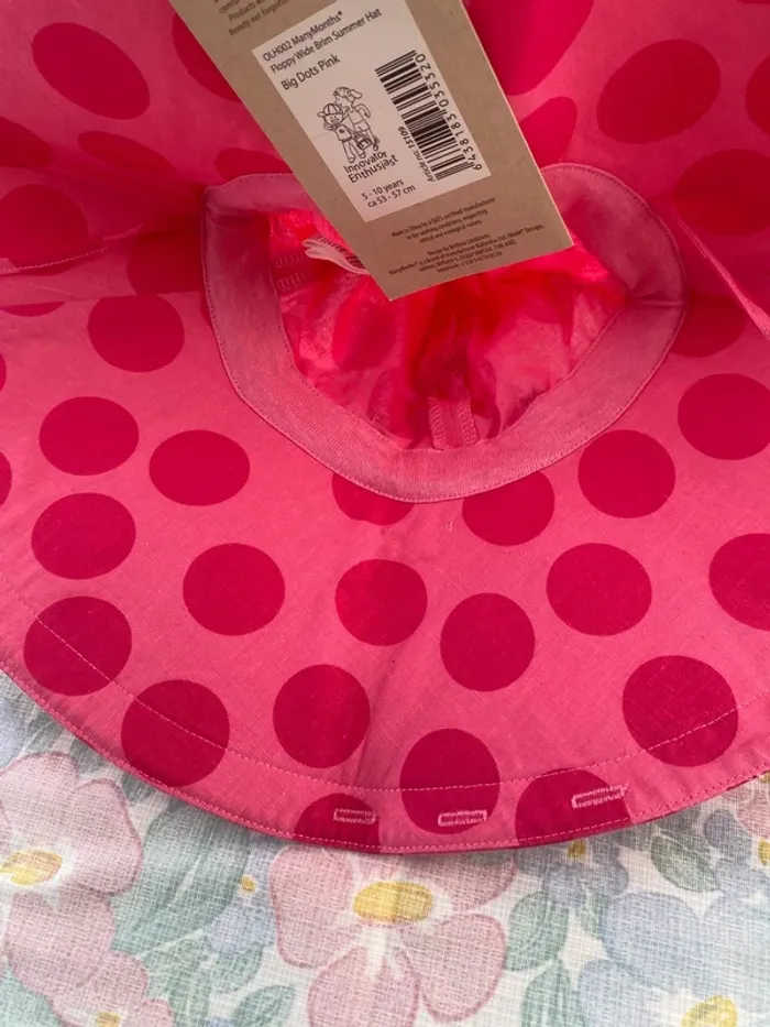 Chapeau de soleil ajustable neuf manymonths - photo numéro 2