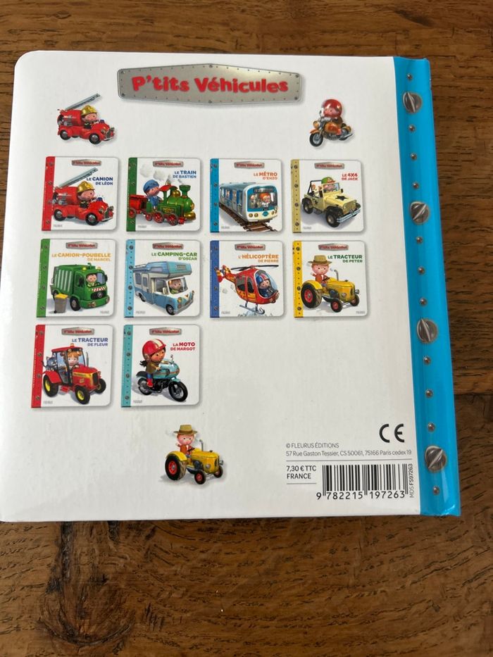 Lot de 2 livres : Le métro d’Enzo, Le Canadair d’Albert - photo numéro 2