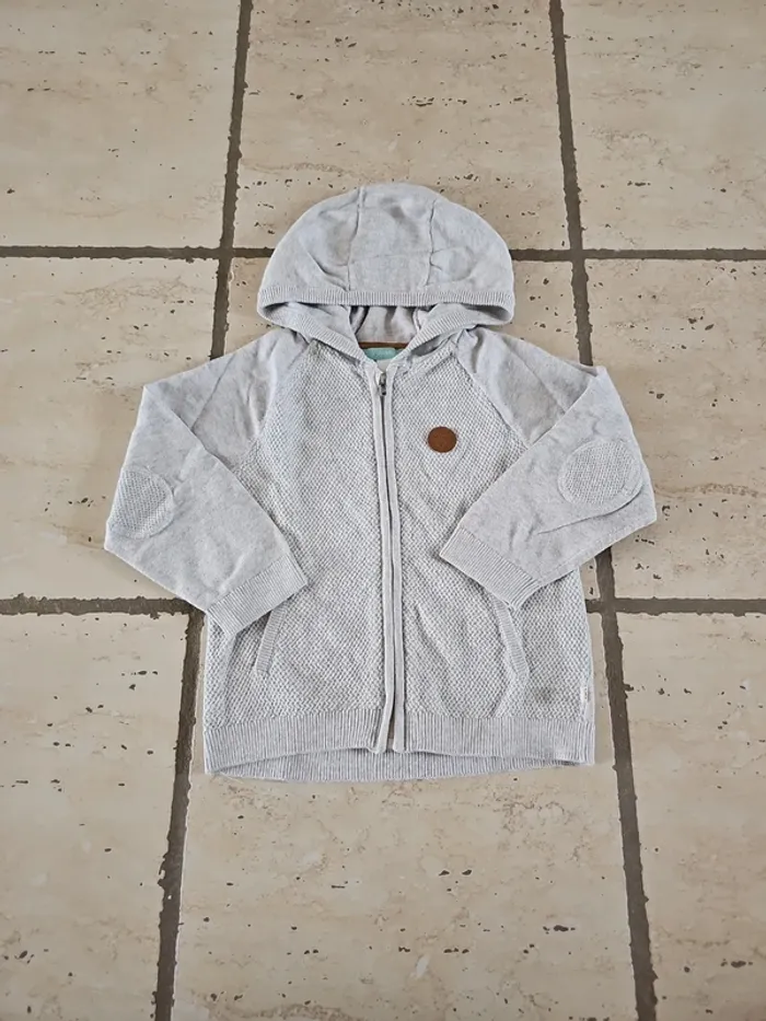 Gilet capuche - Obaïbi - 23 mois/86 cm