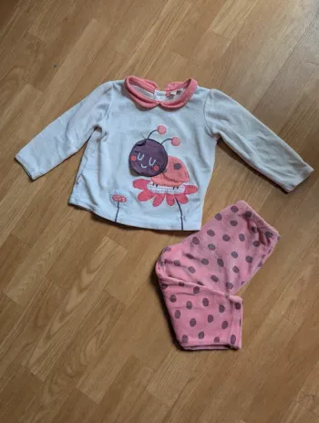 Pyjama velours du pareil au même