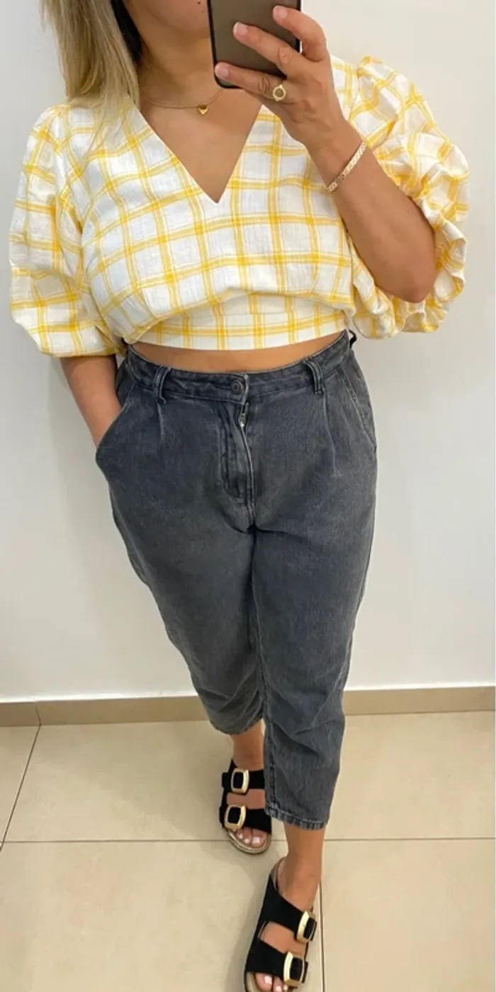 Blouse Courte Claudie Pierlot Imprimée - photo numéro 12