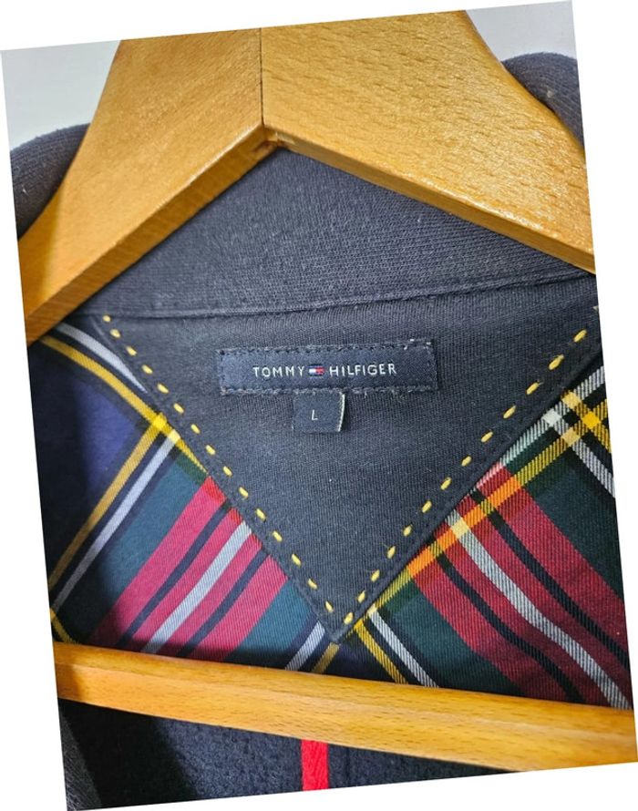 Veste mi-saison Tommy Hilfiger bleu marine taille L - photo numéro 4