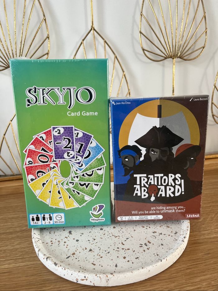 Skyjo et Traitors A Board! neuf