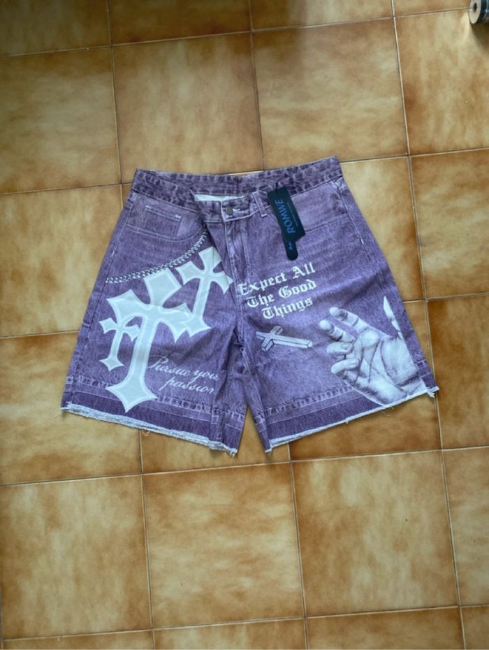 Short en jean