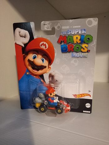 Hotwheel mario kart mario