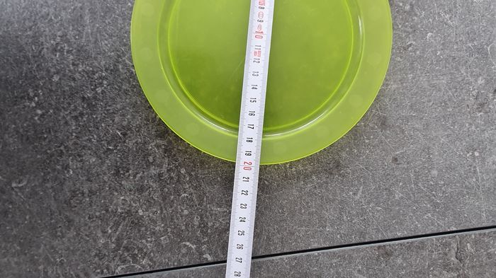 Petite assiette plastique - photo numéro 3
