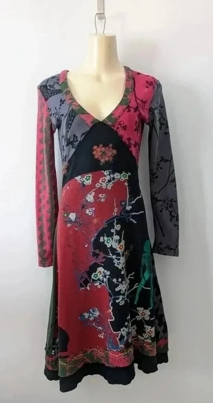 Robe manches longues - Desigual - taille M - photo numéro 1