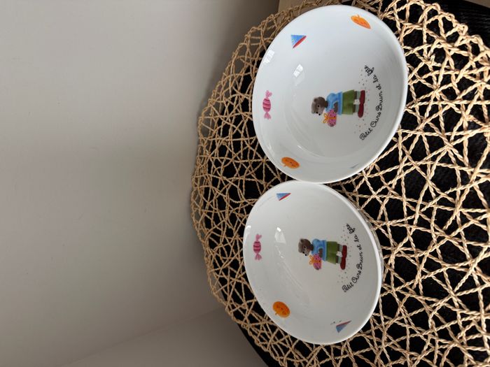 Guy Degrenne Petit Ours Brun bol porcelaine