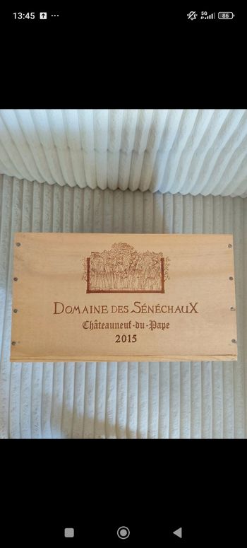 Caisse bois vin