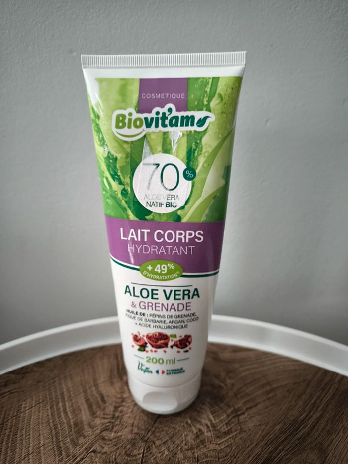 Lait corps hydratant aloe Vera et grenade neuve