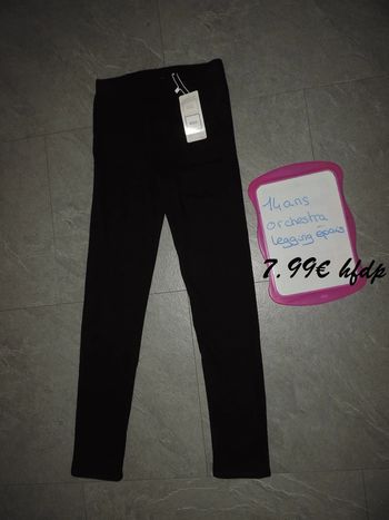 legging épais orchestra taille 14 ans