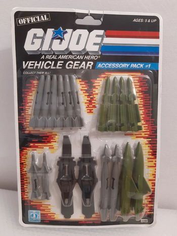 Pack d accessoires gijoe 1986