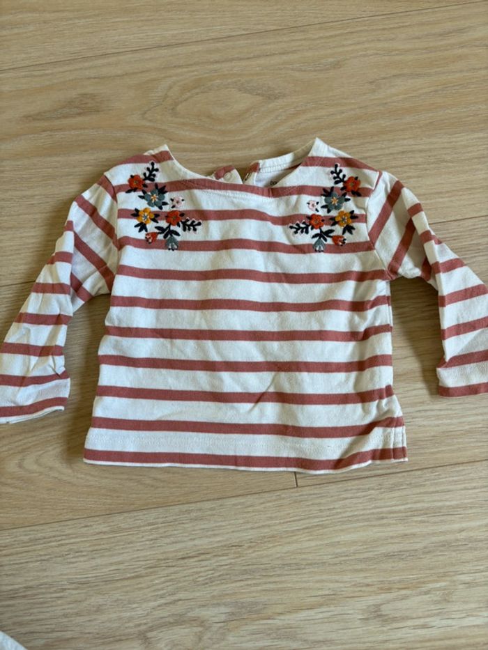 Sweat-shirt léger rayures