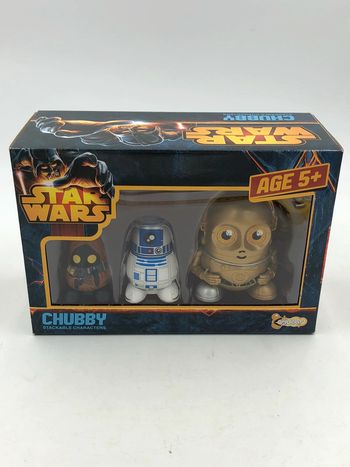 Coffret figurines Chubby Star Wars Hot Toys neuf