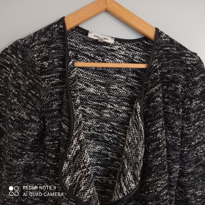 Veste gris chiné t36 - photo numéro 2