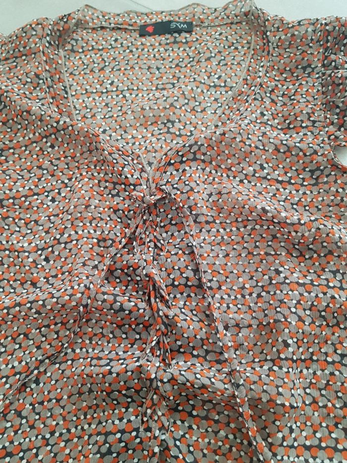 Haut chemisiervoile leger sans manche T40 Sym - photo numéro 4