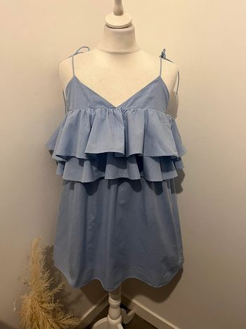 Robe courte à bretelle Zara M comme neuve