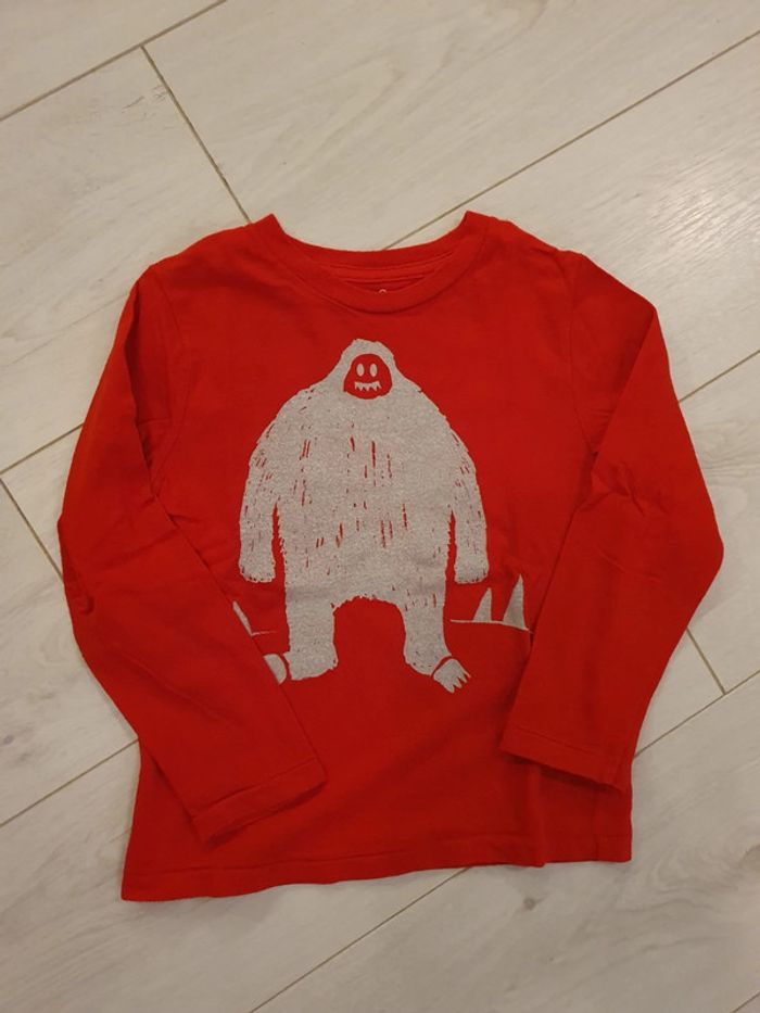Tshirt 5 ans "yeti"