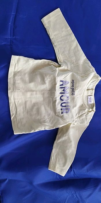 Tee-shirt jaune 12 mois