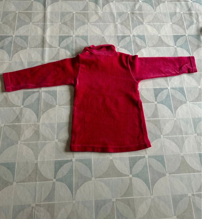 Pull col roulé fille -taille 18 mois - Absorba - en bon état - photo numéro 2