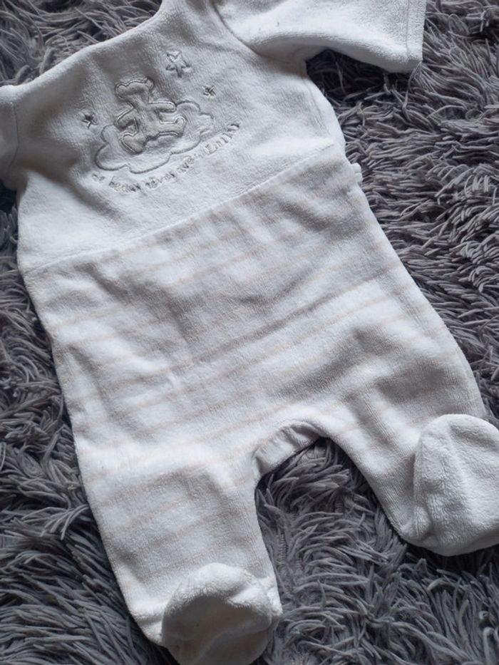 Pyjama grenouillère fille 1 mois - photo numéro 4