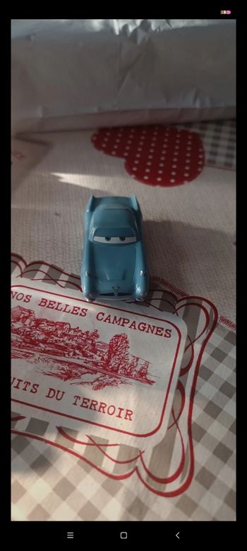 Voiture bleu