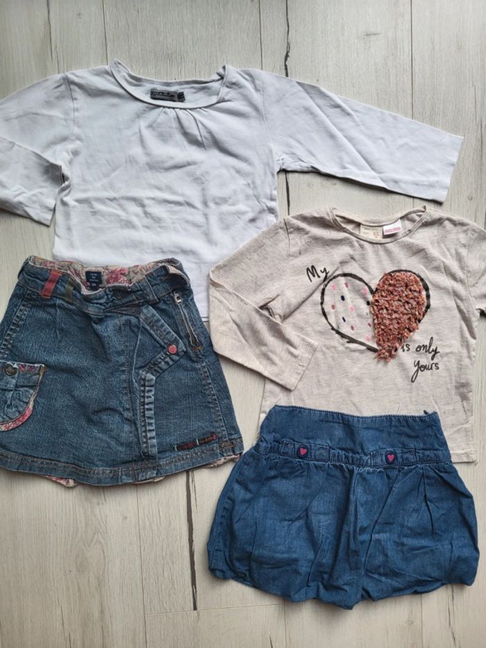 Lot de 2 ensembles hiver fille 3ans